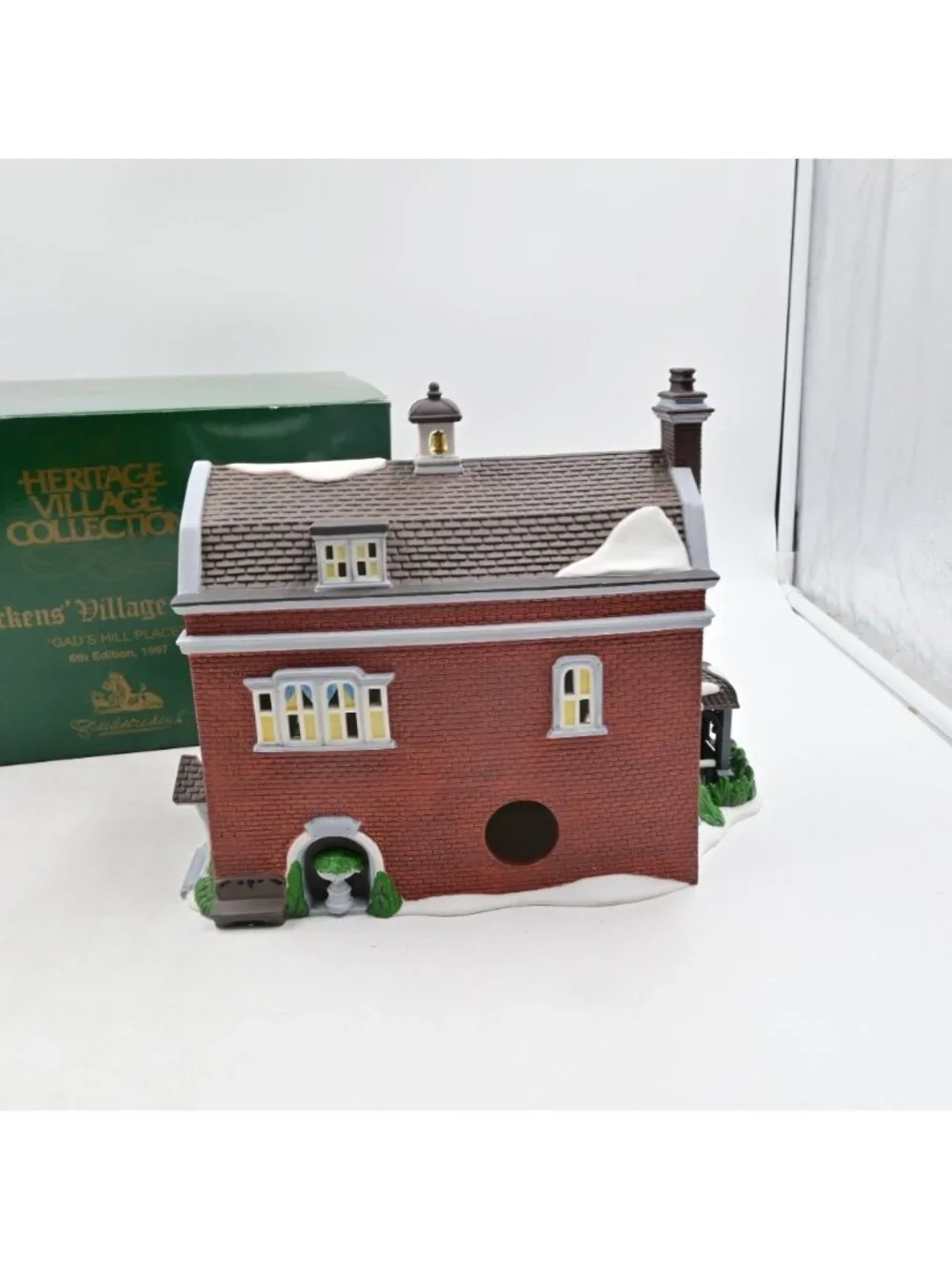 Department 56 Dickens Village Gads Hill Place 57535 Heritage Collection Boxed
